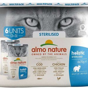 ALMO NATURE Holistic Sterilised Multipack 6x70g