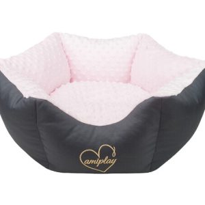 AMIPLAY Korona 2w1 Babydoll Różowe L