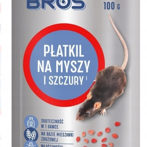 Bros Płatkil Na Myszy I Szczury 100g