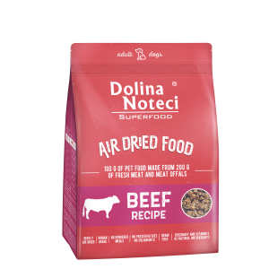 Dolina Noteci Superfood Danie Z Wołowiny Karma Suszona Dla Psa 1kg