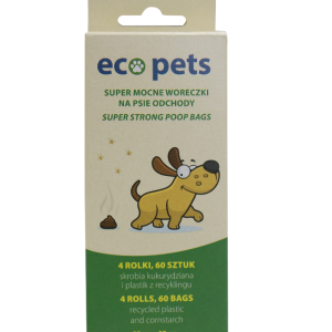 BECO PETS Ekologiczne Worki Na Odchody 60szt.