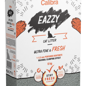 Calibra Eazzy Ultra Fine&Fresh Żwirek Bentonitowy 6kg