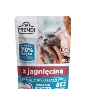 Frendi Kawałki W Delikatnym Sosie Z Jagnięciną 100g