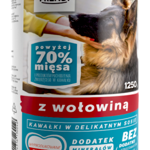 Frendi Kawałki W Delikatnym Sosie Z Wołowiną 1250g