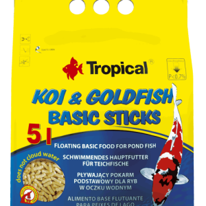 TROPICAL Koi & Goldfish Basic Sticks 5l/400g