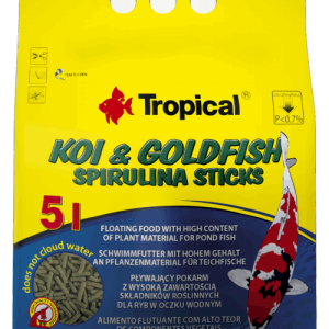 TROPICAL Koi & Goldfish Spirulina Sticks 5l/400g