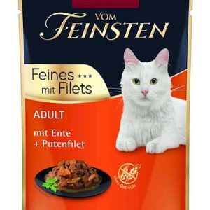 ANIMONDA Cat Vom Feinsten Adult Kaczka + Filet Z Indyka Saszetka 85g