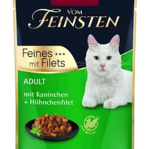 ANIMONDA Cat Vom Feinsten Adult Królik + Filet Z Kurczaka Saszetka 85g