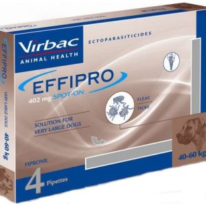 EFFIPRO  Spot-On pies XL 40-60 kg (pipeta 4 x 4,02ml)