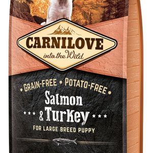 Carnilove Salmon & Turkey For Large Breed Puppy 12kg
