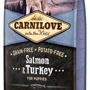 Carnilove Salmon & Turkey For Puppies 12kg