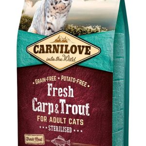 Carnilove Cat Fresh Carp&Trout Sterilised For Adult 6kg