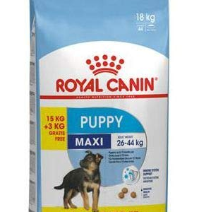 ROYAL CANIN Maxi Puppy 15kg + 3kg