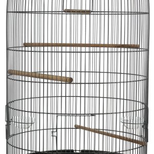 Zolux Klatka Retro Marthe Dla Ptaków 48cm Ciemny Brąz