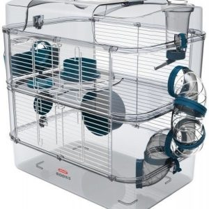 Zolux Klatka Rody 3 Duo 41x27x40cm Niebieska