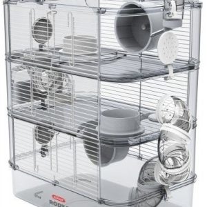 Zolux Klatka Rody3 Trio 41x27x53cm Biała