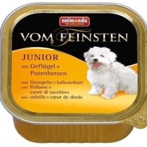 Animonda Dog Vom Feinsten Junior Drób I Serca Indyka 150g