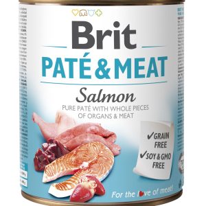 Brit Pate & Meat Salmon 800g
