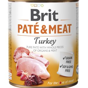 Brit Pate & Meat Turkey 800g