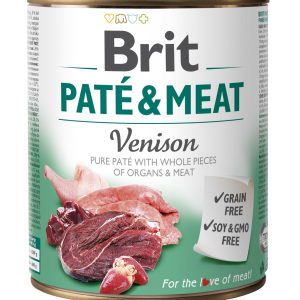 Brit Pate&Meat Adult Venison 800g