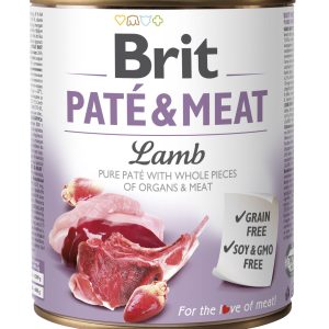 Brit Pate & Meat Lamb 800g