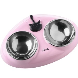 Hunter Miska dla kota podwójna Moulins 150 ml róż