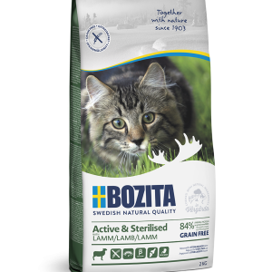 BOZITA Active & Sterilised Z Jagnięciną 2kg
