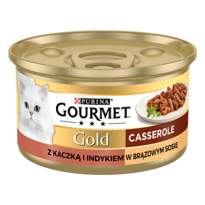Purina Gourmet Gold kaczka/indyk w sosie 85g