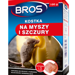 BROS - kostka na myszy i szczury 100g