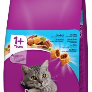 WHISKAS Adult 1,4kg - sucha karma dla kotów z tuńczykiem i warzywami