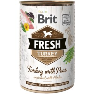 Brit Fresh Turkey With Peas 400g