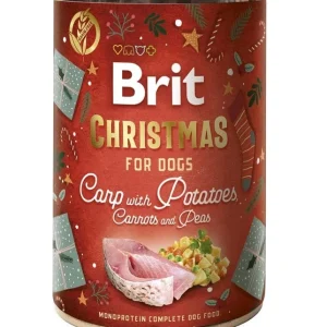 Brit Mono Protein Christmas Carp Karp Z Sałatką Ziemniaczaną 400g