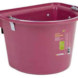 KERBL Pojemnik Na Paszę Z Zawiesiem I Pałąkiem Różowy 12L