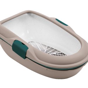 Zolux Kuweta Furba Sitkiem Brązowo-Zielona 39x59x22cm