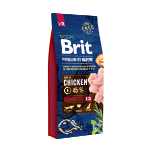 Brit Premium By Nature Senior L+XL Z Kurczakiem 15kg
