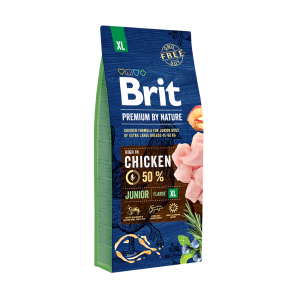 Brit Premium By Nature Junior XL Z Kurczakiem 15kg