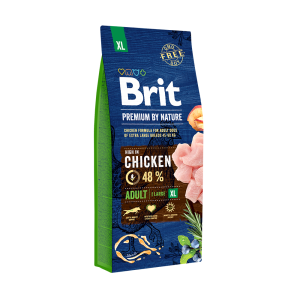 Brit Premium By Nature Adult XL Z Kurczakiem 15kg