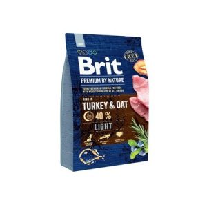 Brit Premium By Nature Light Z Indykiem I Owsem 3kg