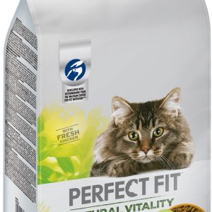 Perfect Fit™ Natural Vitality  – sucha karma pełnoporcjowa dla dorosłych kotów, z kurczakiem i indykiem – 6kg