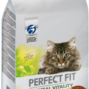 Perfect Fit™ Natural Vitality  – sucha karma pełnoporcjowa dla dorosłych kotów, z wołowiną i kurczakiem – 6kg