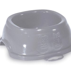 Zolux Miska Break 1 Plastikowa Antypoślizgowa Szary 0,4l