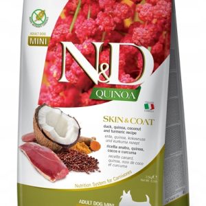 Farmina N&D Quinoa Skin & Coat Duck Adult Dog Mini 800g