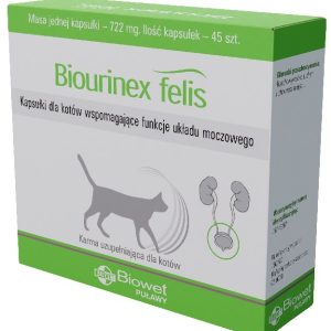 BIOWET Biourinex Felis 45 kapsułek
