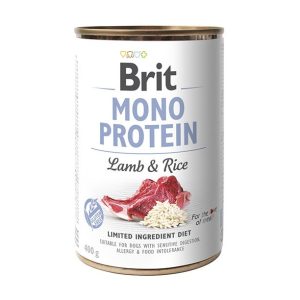 Brit Mono Protein Z Jagnięciną I Ryżem 400g