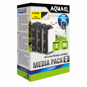 AQUAEL Wkład Filtracyjny Gąbkowy FZN Mini Standard 3szt