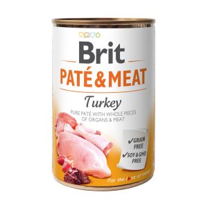 Brit Pate & Meat Z Indykiem 400g