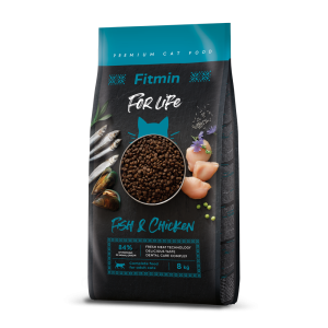 Fitmin Cat For Life Adult Fish And Chicken 8kg