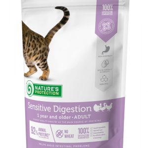 Nature's Protection Sensitive Digestion Poultry Adult Cat 400g