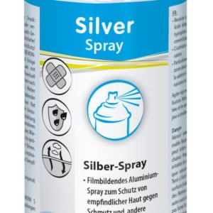 Kerbl Aluminiowy Spray Do Ochrony Skóry Silver Spray 200ml