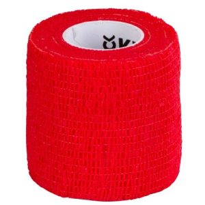 Kerbl Samoprzylepny Bandaż EquiLastic Czerwony 5cm
